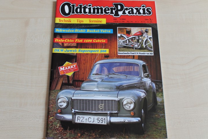 Deckblatt Oldtimer Praxis (05/1992)